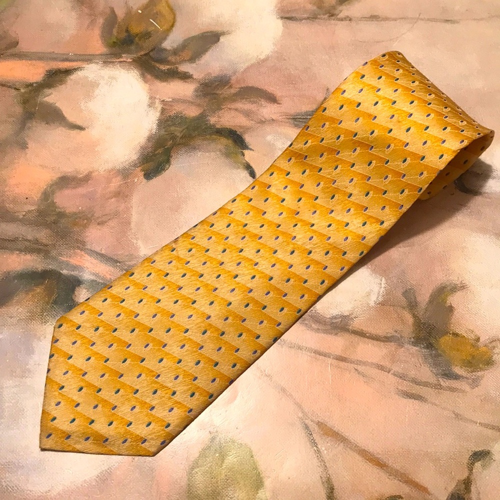 Tom James silk tie